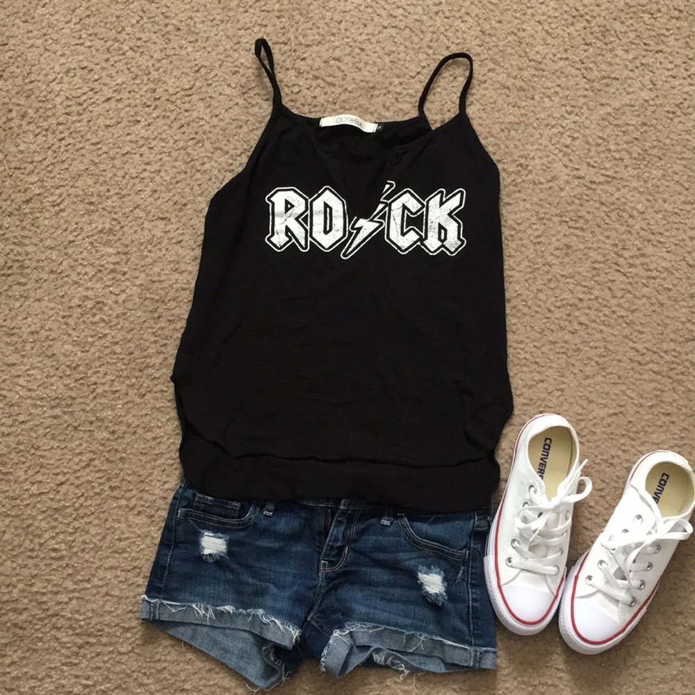 OOTDfash “Rock” top